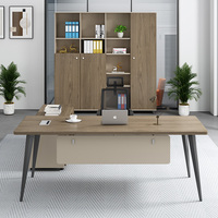 LBZ-22 Bureaux de direction, meubles de bureau, patron, gestionnaire de bureau, table de bureau, PDG, luxe, mobilier de bureau
