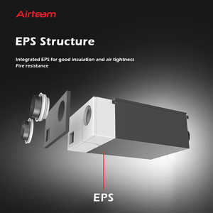 Sistemas de Ventilación con Recuperación de Energía (ERV) y Recuperación de Calor (HRV) para Techos, Recuperador de Aire Fresco - Product Image 2