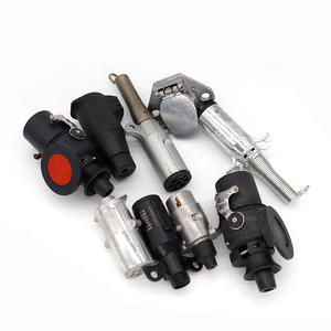 Conector de enchufe de remolque 12/24V 7/<span class=keywords><strong>13</strong></span> Pin Europa adaptador de remolque resistente enchufe eléctrico para caravana de remolque RV - Product Image 3