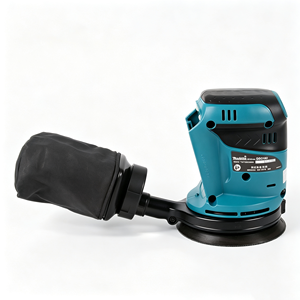 <strong>Makita</strong> DBO180Z <strong>Cordless</strong> Orbital <strong>Sander</strong> Random Orbit Electric Tool for Wood Furniture Finishing and Polishing Work - Product Image 3