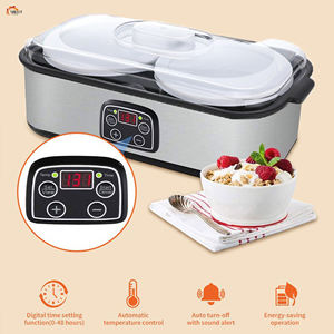 XL-электрическая Йогуртница с регулируемым временем и контролем температуры, два контейнера емкостной, подходит для домашнего использования. - Product Image 3