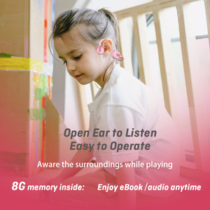 Casque audio à conduction osseuse et aérienne pour enfants, design exclusif, écouteurs ouverts pour adolescents, garçons et filles - Product Image 4