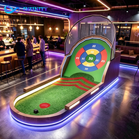 Équipement de divertissement pour mini-golf commercial intérieur à 9 trous pour centres de loisirs familiaux, centres commerciaux, enfants et adultes