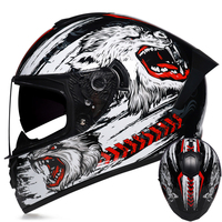 Nouveau design casque intégral casque de moto détachable polyvalent ABS dur casque de moto de course de vélo de rue