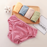 Pantalon hygiénique en coton respirant pour femmes culottes de sous-vêtements jetables pour les soins de la période