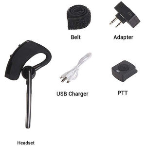 Auricolare Bluetooth per Walkie-talkie con Microfono a Cancellazione del Rumore, Trasmettitore Audio, Durata Batteria 10-15 Ore - Product Image 3