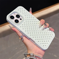 Rétro Bling Luxe Strass Rhombique Grille TPU Antichoc Couverture pour iPhone 16 15 14 13 12 Série Ciel Étoilé Étui De Protection