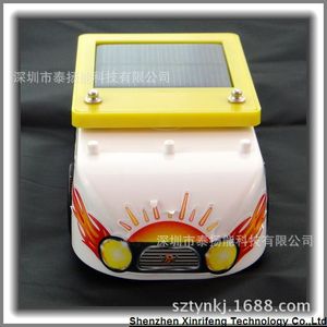 Coche de juguete con energía solar, material ABS de 160x80x50mm para la educación de los niños - Product Image 3