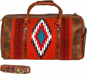 Nuevo Bolso de Viaje de Cuero Genuino, de Gran Capacidad, Impermeable, con Correa Ajustable, el Compañero de Viaje Definitivo - Product Image 1