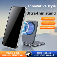 Support de téléphone magnétique pliable pour voiture, universel, réglable, portable, pour navigation automobile