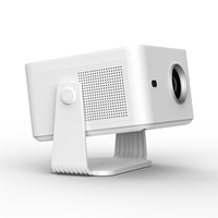 Projecteur intelligent M800 de haute qualité 1100 ANSI 1080P compatible 8K avec autofocus, projecteur LED à courte focale pour haut-parleur 5.1 12W Android 14
