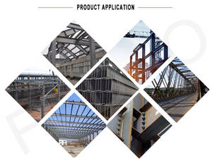 Poutres en H en acier galvanisé SS400 210x210x8mm anti-corrosion pour charpente d'atelier d'usine chimique - Product Image 5