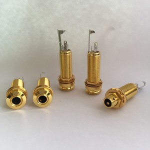 热卖尾部螺柱拾音器输出连杆插座声学尾部螺柱插孔零件覆盖吉他压电拾音器 - Product Image 3
