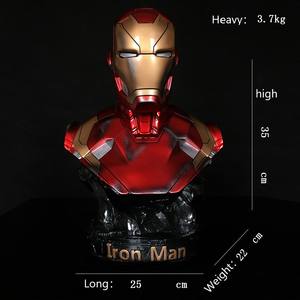 Haute qualité <span class=keywords><strong>Marvel</strong></span> univers Iron Man Mk46 résine artisanat maison qualité décoration Collection Halloween <span class=keywords><strong>cadeau</strong></span> de noël - Product Image 3