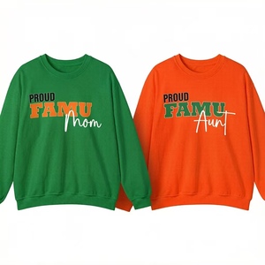 Sudaderas Personalizables con el Logotipo de la Hermandad Universitaria FAMU, Letras Griegas, Color Negro, para Uso Diario Informal, Accesorios Universitarios - Product Image 6