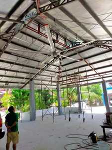 ลดราคาพิเศษ! พัดลมเพดานขนาดใหญ่ TOPfans รุ่น TOPF-14FT ขนาด 14 ฟุต มอเตอร์แม่เหล็กถาวร ปรับความถี่ได้ โครงอะลูมิเนียมอัลลอยด์ 220V รับประกัน 3 ปี - Product Image 6