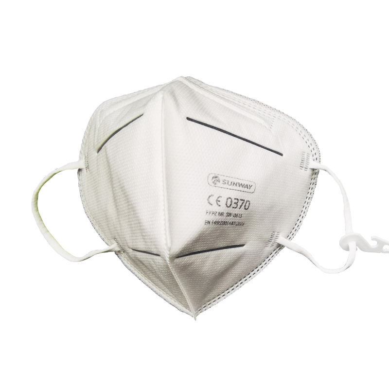 In stock non woven disposable 5 ply kn95 individually package ce en149 kn95 ffp2 mask
