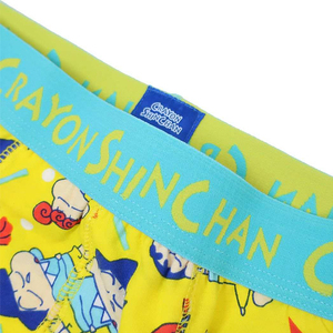 Super September MianDi Custom 100% giallo pastello in cotone piccolo nuovo mutandine stampate biancheria intima da uomo con Logo per gli uomini - Product Image 4