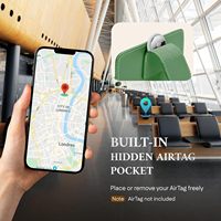 Porte-cartes et passeport multifonctionnel avec fermeture magnétique, espace multi-emplacements, sac de voyage portable, positionnement rapide des pages
