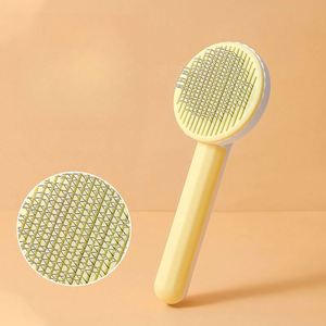 Brosse de toilettage pour chiens et chats - Brosse à picots en acier inoxydable pour Golden Retrievers, Poodles et plus - Product Image 4