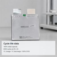 Cellule de batterie pour rickshaw électrique 20Ah 3.2V LFP Pouch 20C à faible impédance interne, 4000 cycles, longue autonomie