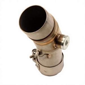 Stainless Steel <b>Exhaust</b> Mid Section Pipe For Kawasaki ER6N Ninja650R ER6F Motorcycle Modification - Product Image 4