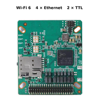 Routeur WiFi 6 4G LTE avec 4 ports Ethernet, double carte SIM TTL, interface de connecteur à broches PCBA pour routeur sans fil
