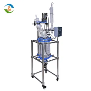 1L 2L 5L 20L 50L 100L 200L Double Jacketed Glass Reactor