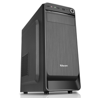 SAMA E01 effet pinceau étui ATX M-ATX tour complet ordinateur de jeu OEM armoire pour ordinateur