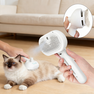 Sınır Ötesi Evcil Hayvan Tarağı Sprey Saç Fırçalama Tarağı HTPE Tarak Tarak Evcil Hayvan Saç Tarağı Köpek Tarağı Kediler için Evcil Hayvan Tarağı - Product Image 1