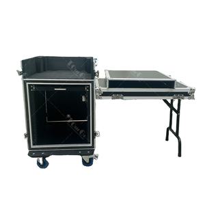 Espace de rangement 12u et tiroir 1u Flight Case avec <span class=keywords><strong>table</strong></span> de revêtement pour Allen & heath Sq5 <span class=keywords><strong>Dj</strong></span> Mixer - Product Image 1
