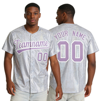 Uniforme de baseball court JO de haute qualité, nouveau design, version miroir de glace vierge, personnalisable et brodé sur mesure
