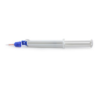 Seringue de gel blanchissant pour les dents à double chambre de 4,5 ml avec gel blanchissant 25 % HP et 35 % HP, saveur menthe, certifiée CE et ISO, pour usage clinique