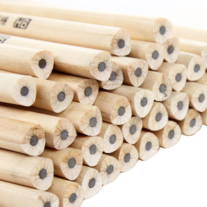 Promotional Gift Cheap Price Triangle <b>Pencil</b> Natural Wood HB Standard <b>Pencil</b> for Children <b>Custom</b> Printing - Product Image 2