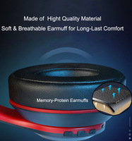 Ausdom — casque d'écoute bluetooth V5.0, accessoires d'écoute, oreillettes sans fil, lumière RGB, logo led personnalisé, suppression du bruit, avec basses