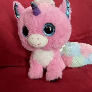 Geeme personalizado 10 pulgadas creativo peluche Animal Rosa unicornio muñeca juguetes suaves para niñas - Product Image 4