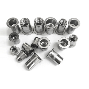 Tuercas Remachables M3M4M5M6M8M10M12, Remaches Ciegos de Acero Inoxidable, Pequeños, Avellanados, de Cabeza Plana, Roscados, Tubulares, Hexagonales, Moleteados - Product Image 4