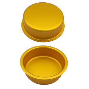 Decorazione per tavolo nuziale <span class=keywords><strong>Color</strong></span> <span class=keywords><strong>oro</strong></span> <span class=keywords><strong>portacandele</strong></span> <span class=keywords><strong>portacandele</strong></span> vuota Tealight tazza in alluminio forma rotonda - Product Image 2
