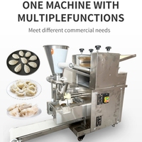 Machine à Dumplings Semi-Automatique pour Empanadas, Samosas, Raviolis et Dumplings - Haute Productivité en Acier Inoxydable