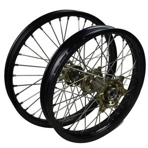 KXF450 <span class=keywords><strong>2018</strong></span> 21/18 "alliage d'aluminium anodisé Motocross/dirtbike ensembles de roues de moto pour <span class=keywords><strong>Kawasaki</strong></span> - Product Image 2