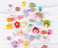 YWJC Fashion 100pcs/bag Manik-manik Berkilau Multi-warna untuk DIY, Penjualan Langsung untuk Gantungan Ponsel, Manik-manik Akrilik Plastik Grosir