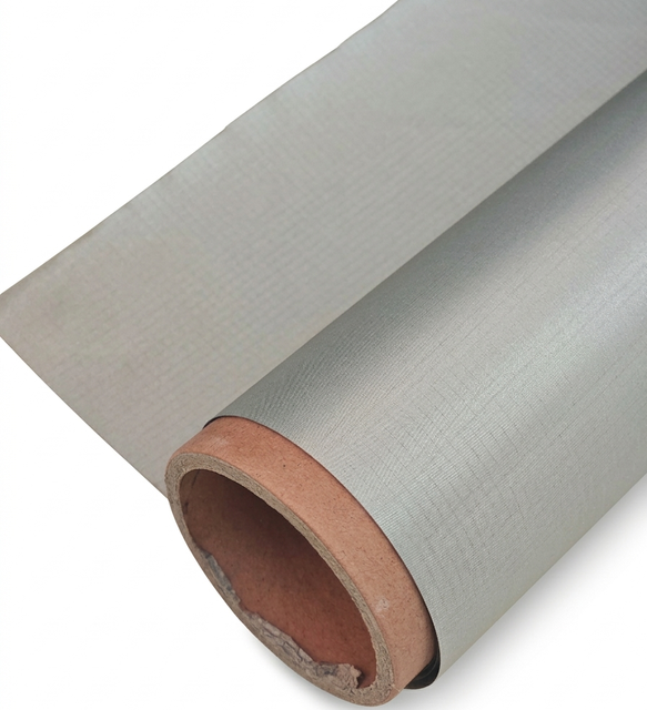 EMI Shielding Faraday 280T Square Pattern Conductive Fabric Anti-Radiation Conductive Cloth Nickel Copper Coated for Electronics