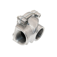 Vanne à impulsions pneumatique en aluminium de qualité supérieure, DN25, 24 Vcc, 110 Vca, 220 Vca, commande d'air à impulsions, angle droit, poussée