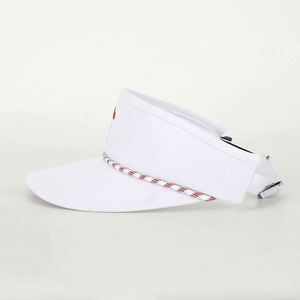 Gorra de Visera Deportiva con Logotipo Bordado Personalizado al por Mayor de Fábrica BSCI, Protección Solar UV, Secado Rápido, Visera Blanca para Golf - Product Image 3