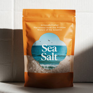 Bolsa Doypack Personalizada de Grado Alimenticio para Exfoliante Corporal de Sal Marina, Embalaje de Grabado para Snacks, Venta al por Mayor - Product Image 2