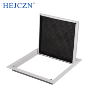 Diffuseur de plafond d'échappement de grille d'air en aluminium d'oeuf pressé carré de Offre Spéciale avec le système de ventilation de la CAHT de coton de filtre