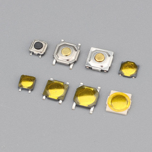 Interrupteur Tactile Miniature en Laiton et Plastique 5.2*5.2 <span class=keywords><strong>PPA</strong></span> LCP, Interrupteur Momentané à 4 Broches, Micro-interrupteur 1NO Électronique - Product Image 6