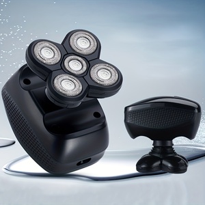6-in-1 <b>Shaver</b> USB Powered Household and Trimmer for Bald Head Nose Hair Sideburns Ear Beard Trim Household <b>Shaver</b> House - Product Image 1
