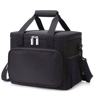 Large 15L Deep <b>Lunch</b> Cooler <b>Bag</b> with Shoulder Strap Handle Fashion Insulated <b>Lunch</b> <b>Box</b> for Food & Beverages Storage - Product Image 4