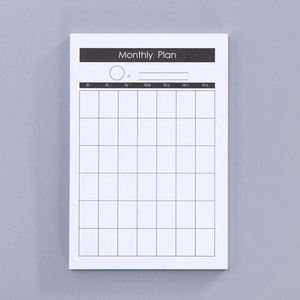 50 feuilles de feuilles volantes minimalistes noires et blanches pour planification quotidienne et hebdomadaire - Organiseur de liste de tâches pour l'étude, le bureau et la productivité - Product Image 2